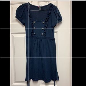 Navy blue dress
